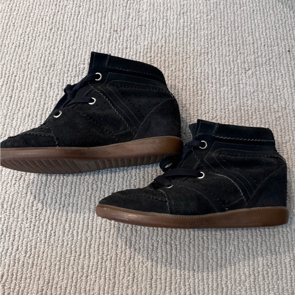 Isabel marant designer platform sneakers size 39 European (size 8 US) - Picture 3 of 5